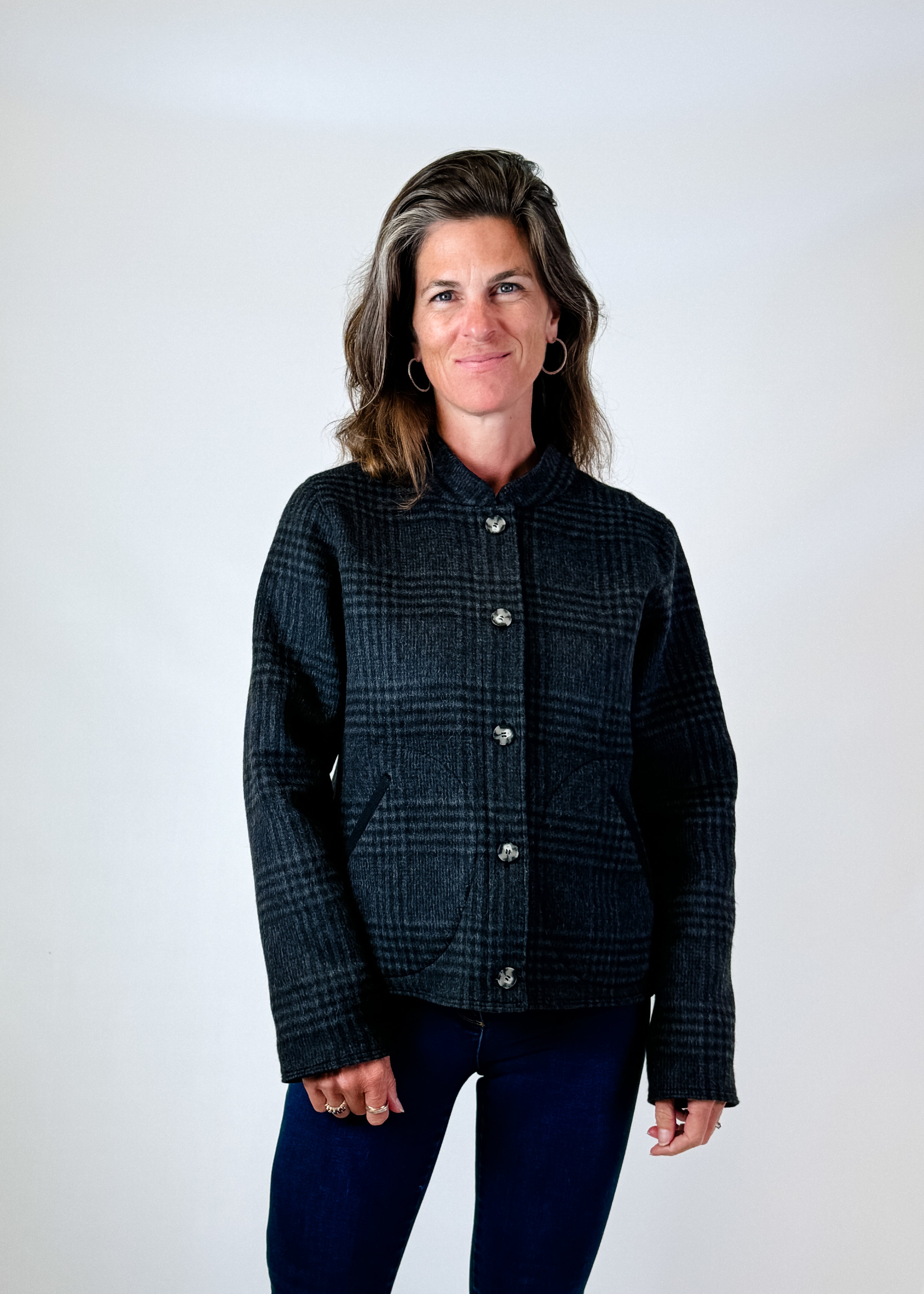 Women's Reversible Wool Shacket