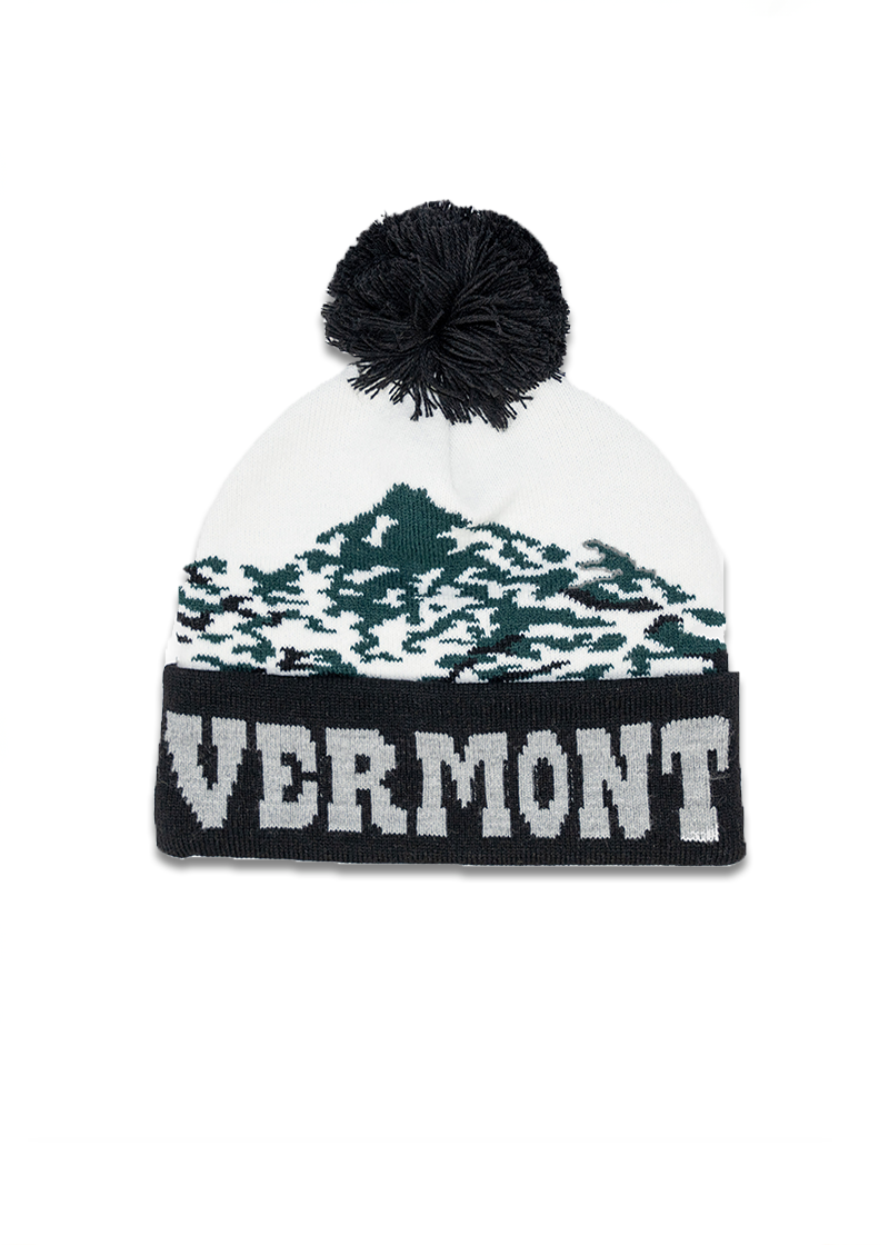 Vermont Cuffed Pom Beanie