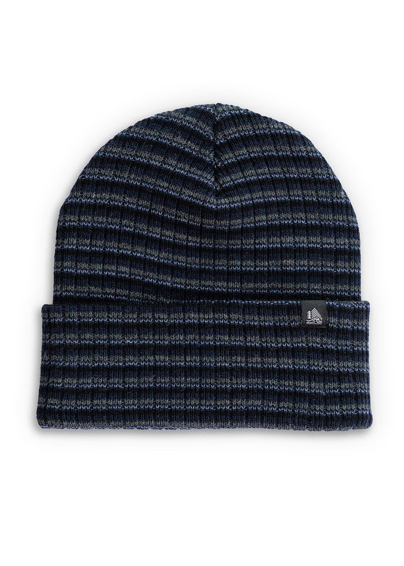 Wide Wale Ribbed Cuffed Beanie