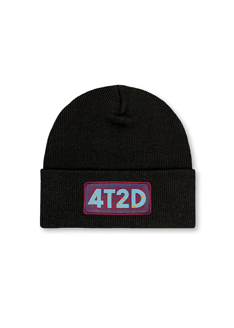 Innovate Affirmation Patch Cuffed Ribbed Beanie