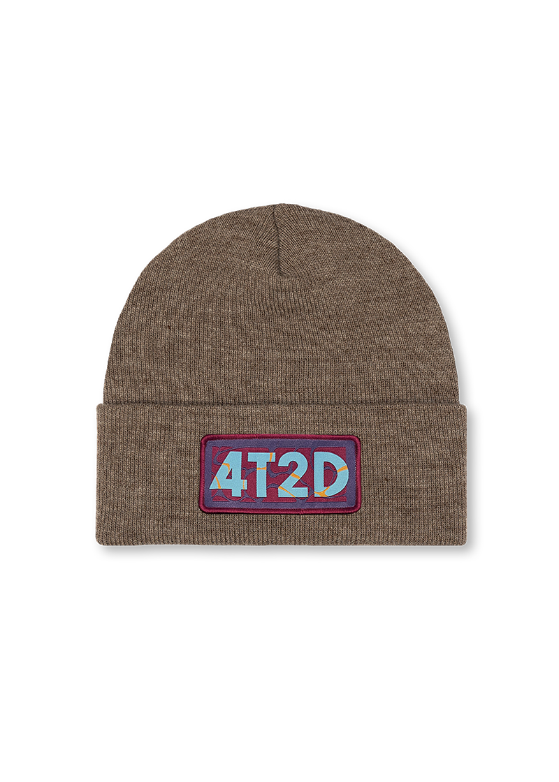 Innovate Affirmation Patch Cuffed Ribbed Beanie