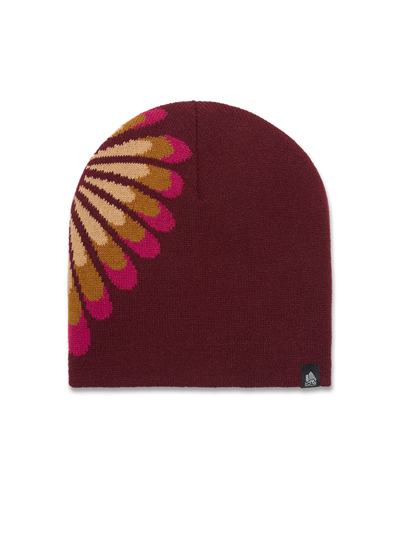 Macro Palm Heart Skully Beanie