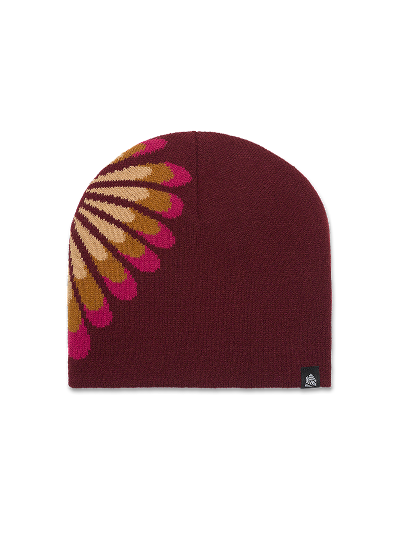 Macro Palm Heart Skully Beanie